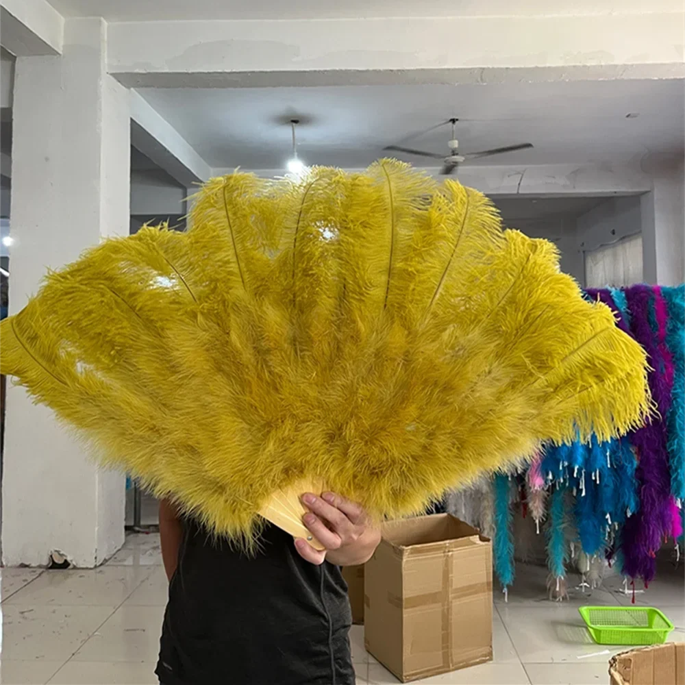 90CM Ostrich Feather Fans