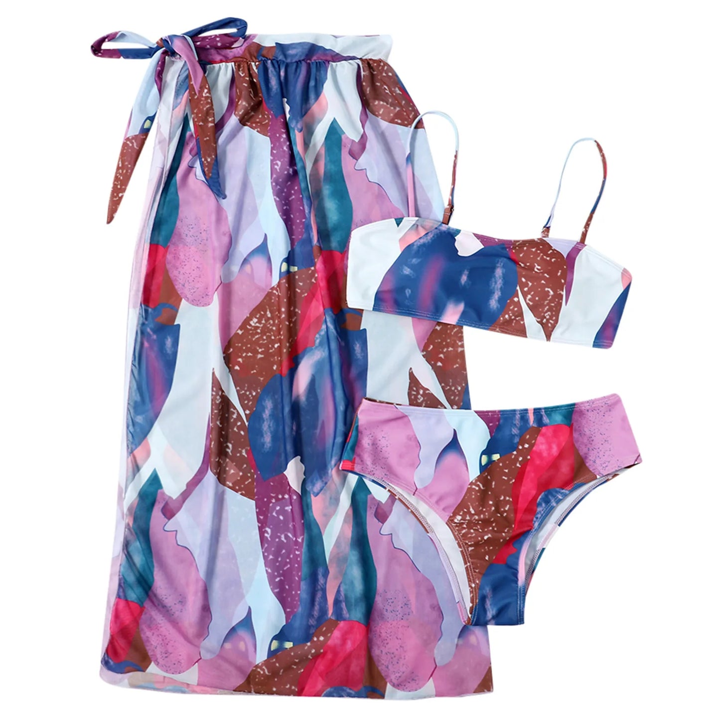 Artist Sarong + Bikini Set LUXLIFE BRANDS