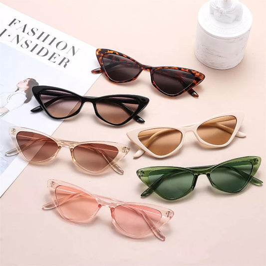 Brand Cat Eye Sunglasses Woman Fashion Designer Vintage Gradient Sun Glasses Female UV400 Outdoor Ladies Shades Oculos De Sol LUXLIFE BRANDS