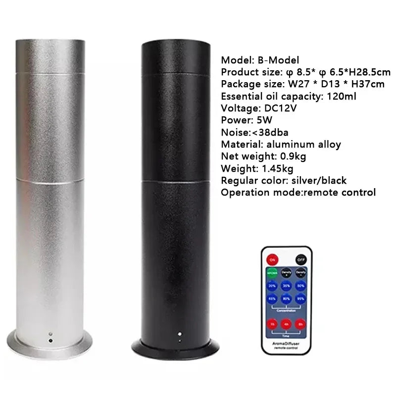 Essential Oil Diffuser For Aromatherapy Oils Nebulizing Diffusion System Fragrance Diffuser Hotel Lobby Scent Machine Spa Home LUXLIFE BRANDS