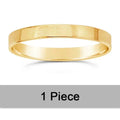 LOVE 14K Gold 2.25mm Flat Ring