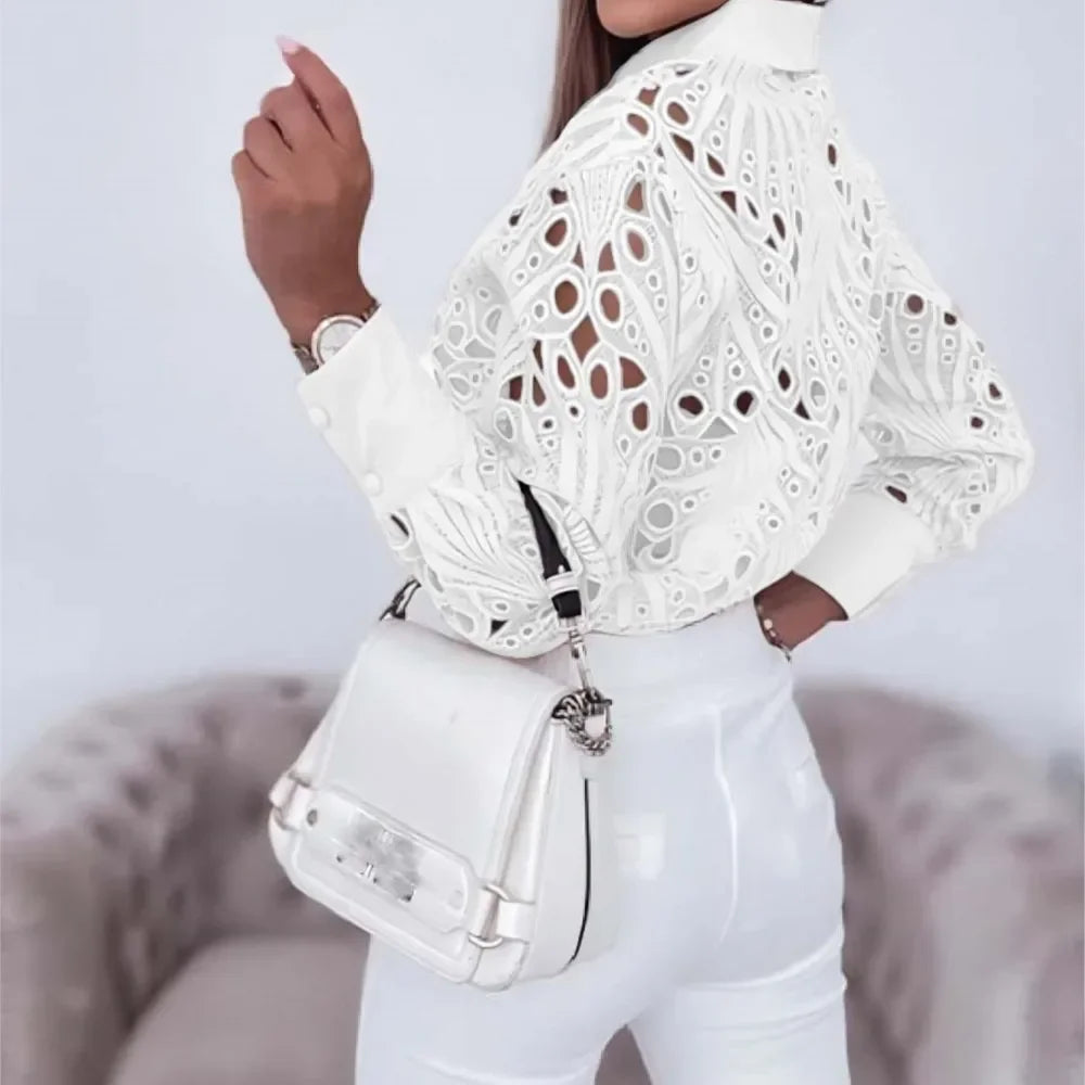 LUX Design Lace Blouse Luxlife Brands