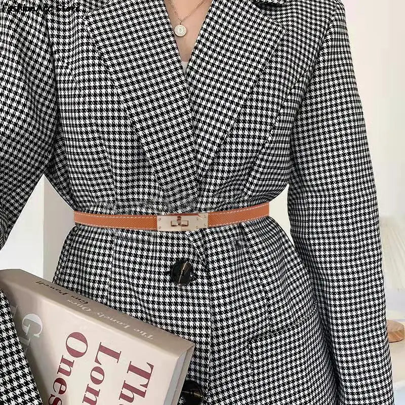 PU Thin Belt Women's Fashion Casual Accessories Luxury Design Girdle Korean Corset Adjustable Metal Buckle LUXLIFE BRANDS