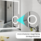 LED Makeup Mirror Wall Mounted LUXLIFE BRANDS