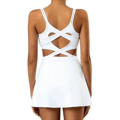 High Performance Tennis Jumpsuit Dress