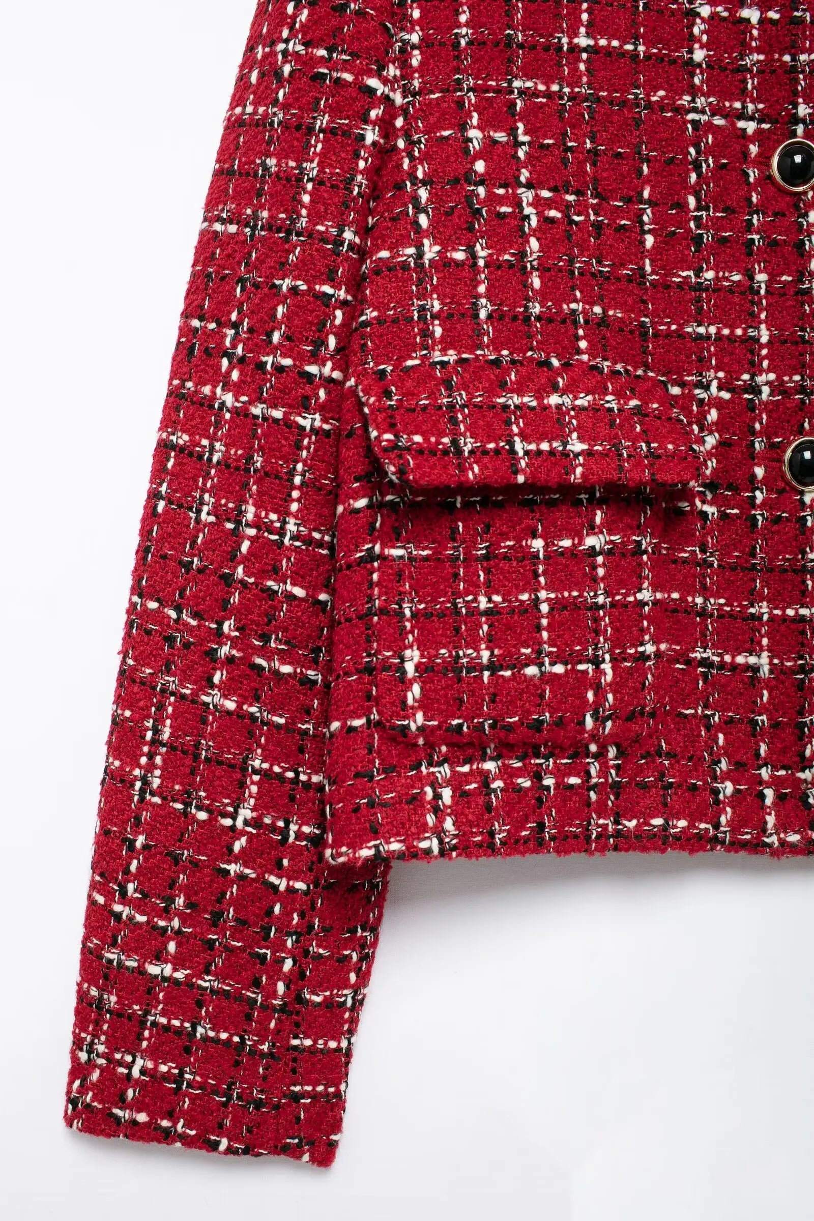 HH Women Fashion Red Texture Skirt Sets Single Breasted Lapel Jacket Coat Side Zipper Shorts Skirts High Street Lady Outfit