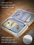 20"22"24"26 Inch Travel Suitcase Trolley Case with Cup Holder Luxlife Brands