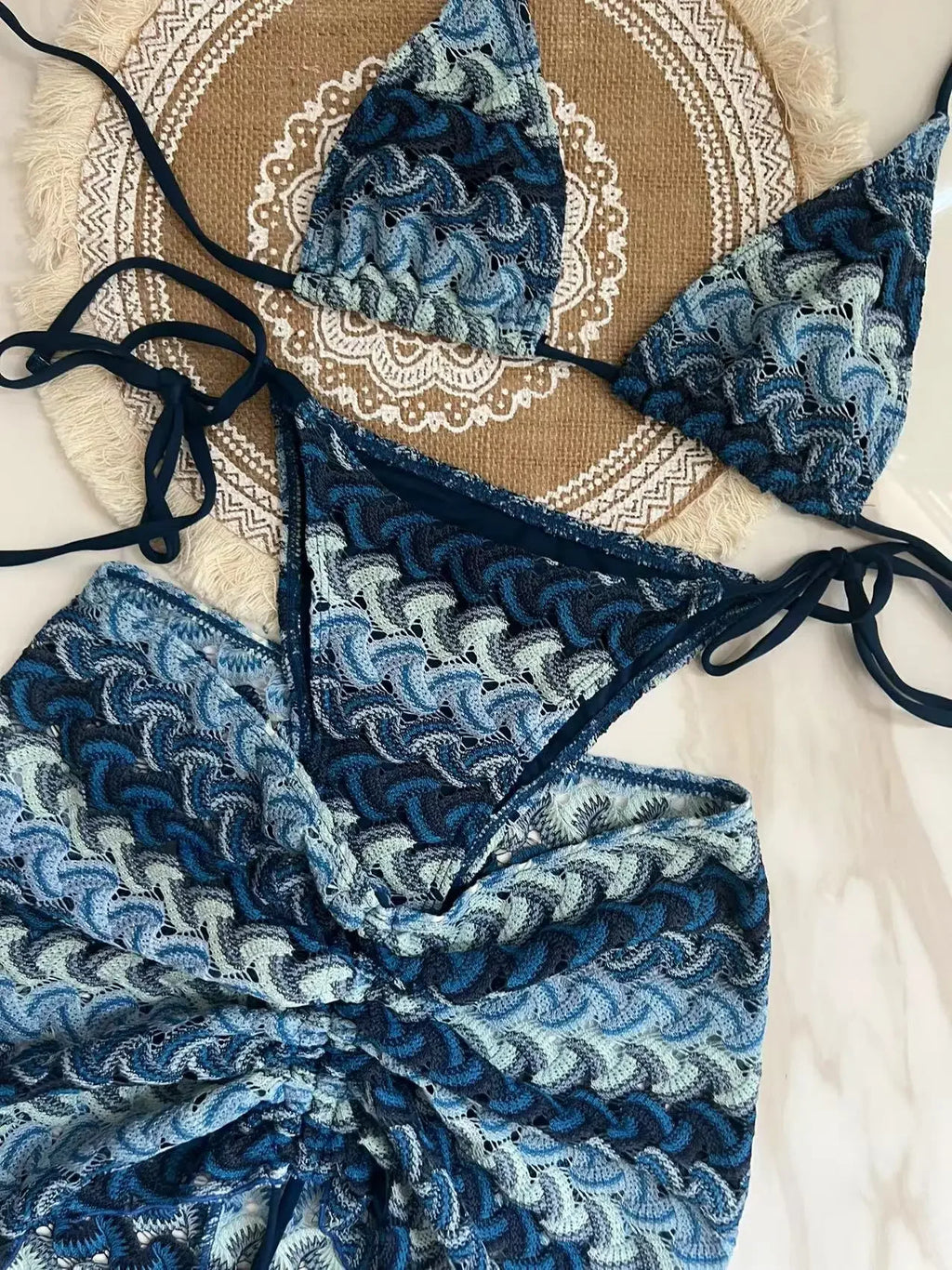 Monaco Bikini & Skirt Set LUXLIFE BRANDS