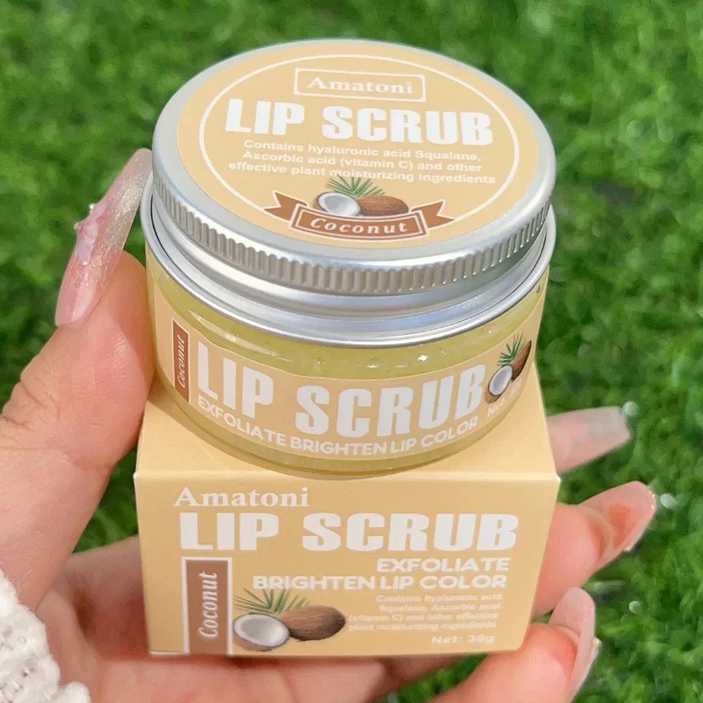 Fruit Flavor Exfoliating Lip Care Scrub Moisturizing Remove Dead Skin Lip Mask Nourishing Repair Lips Fine Lines Lips Care Cream