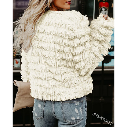 Farrah Faux Fur Coat LUXLIFE BRANDS