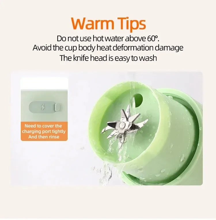 Blendie Juice Cup- Portable High-Speed Blender