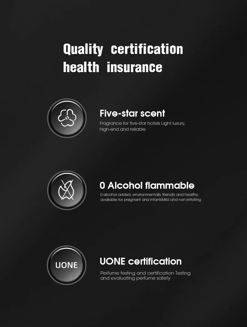 Car Fragrance Luxury Fragrance Can Automatically and Continuously Emit Fragrance Used in Auto and Homes Office Air Freshener