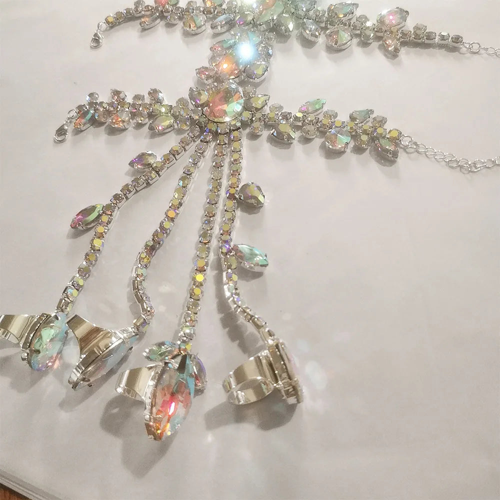 Rhinestone Chain Arm/Sleeve/Shoulder Jewelry