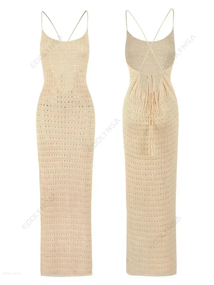 Cabana Club Beach Maxi Dress Luxlife Brands