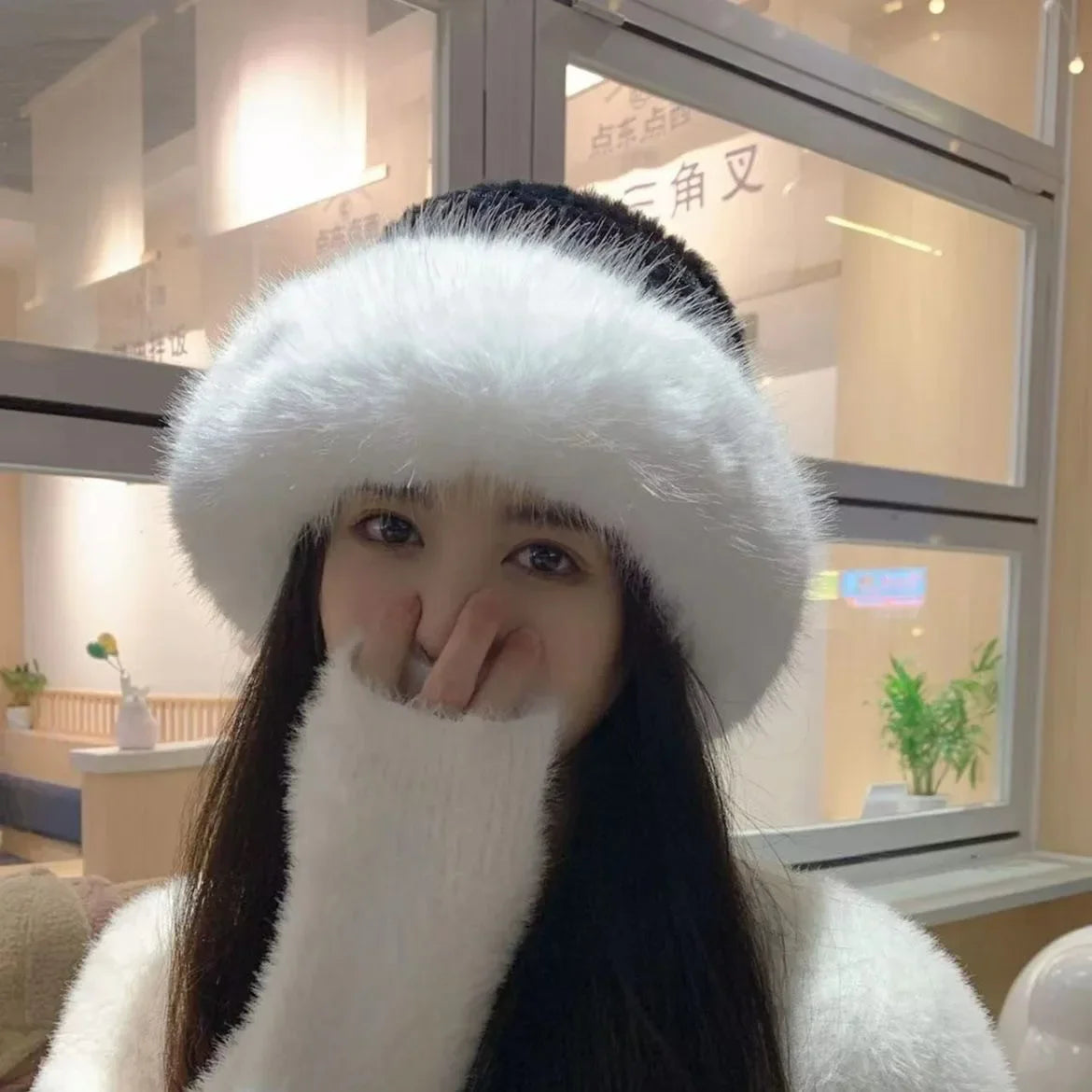 Rabbit Fur Winter Hat LUXLIFE BRANDS