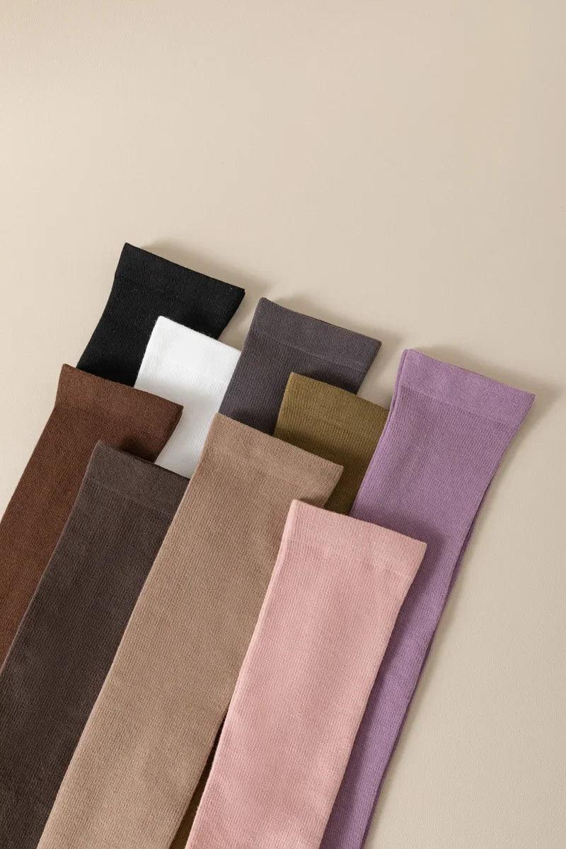 Pilates Cotton Compression Socks Anti Slip