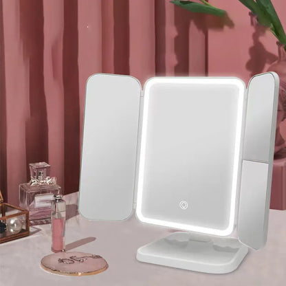 Smart LED Folding Makeup Mirror