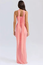 Elegant Wine Strapless Maxi Skirt Set Luxlife Brands