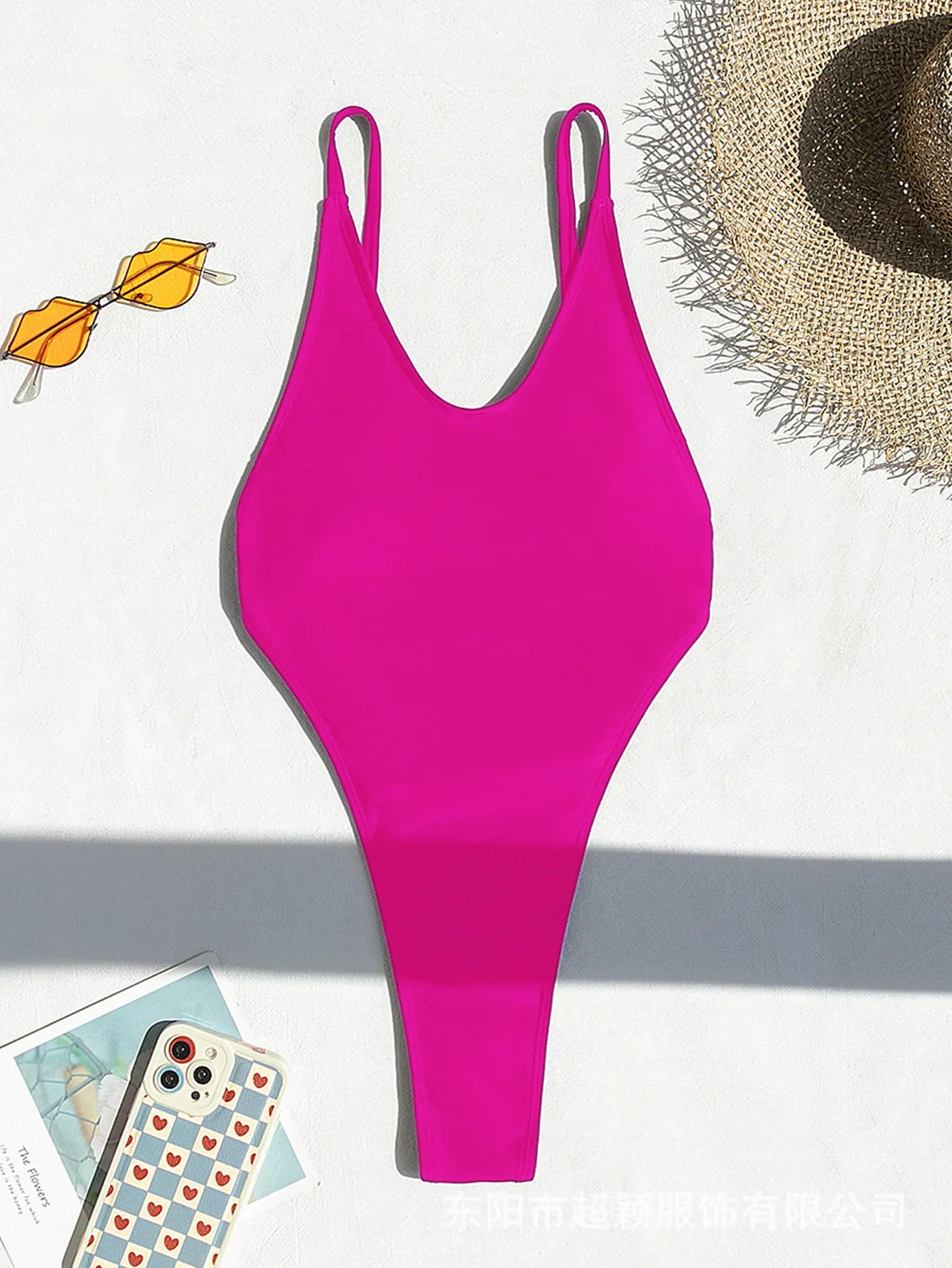 Hot-selling backless one-piece swimsuit sexy and thin swimsuit women's bikini beachwear 2025 new