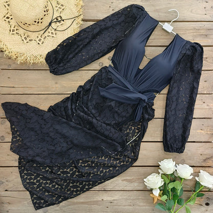 Vienna Long Sleeve Swimwear Set