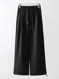 White Sweatpants For Women High Waist Loose Joggers Straight Trousers Female Black Spring Summer Casual Woman Long Pant Wide Leg Luxlife Brands