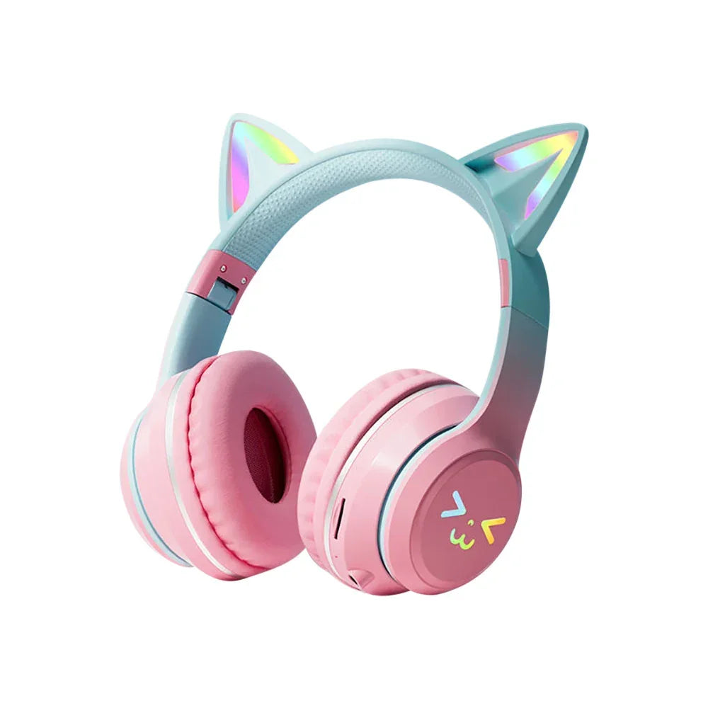 Kids Unicorn Gradient Wireless Headphones