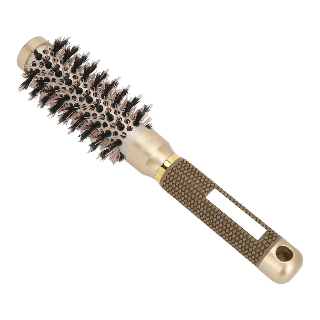 Blow Drying Round Brush Round Brush for Blow Drying Fast Dry Precise Styling Prevent Static Ionic Round Barrel Brush 1inch LUXLIFE BRANDS