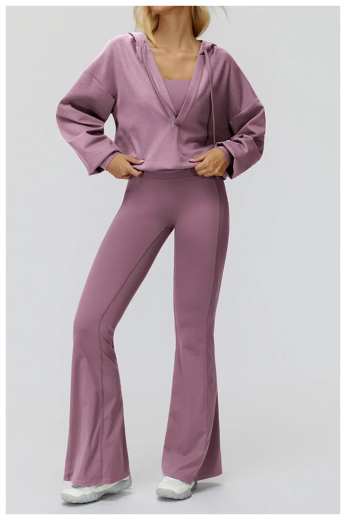 Women Loose Yoga Long Sleeve Gym Fitness Sweatshirt Workout Sports Top Female Running Push Up Sports Shirts Outdoor Long Sleeve