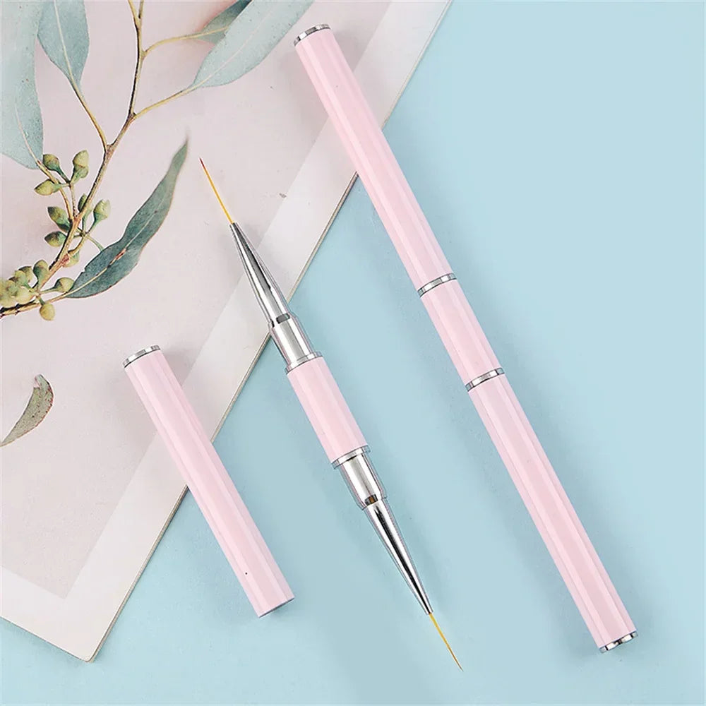 Nail Art Brush Professional Thin Liner Nail Art Decoration Brush Set Nail French Paint UV Gel Acrylic Decoration Tool LUXLIFE BRANDS