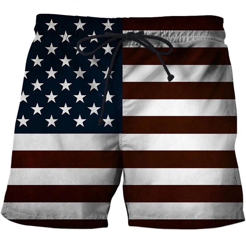 LUXMAN US Surf Beach Shorts