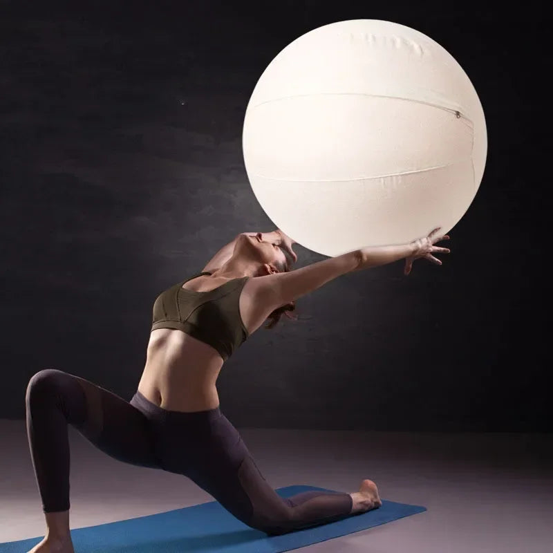 Yoga Ball With Dustproof Protector Cover