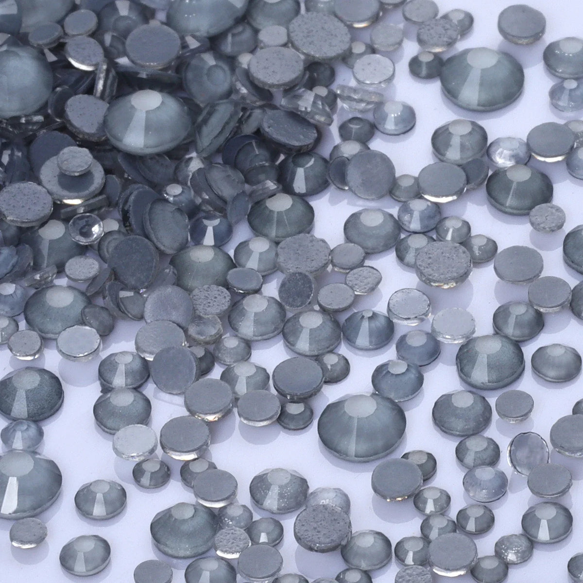 1440PC Mix Size SS6-SS20 Mocha Neon Glass FlatBack Non-Hotfix Rhinestones
