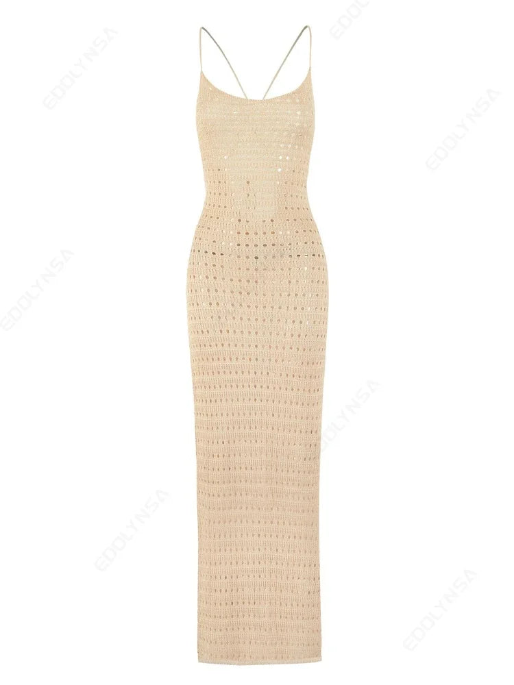 Cabana Club Beach Maxi Dress Luxlife Brands