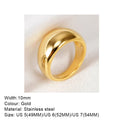 Fashion Ring 316L Stainless Steel Ring Anillo Ringen Mujer Women Rings Bague Couple Matching Jewlery Fashion Gifts Do not fade
