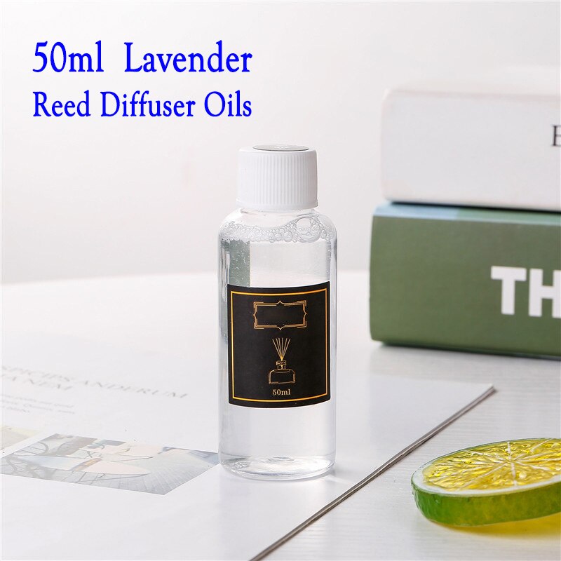 Y Aromeasy 50ml Reed Diffuser Sets Homestay Hotel Bathroom Rattan Aromatherapy Glass Diffuser Air Freshener Home Fragrance
