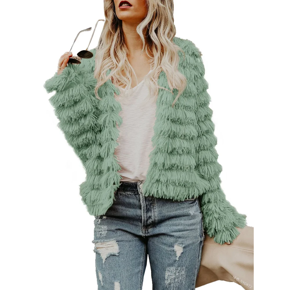 Farrah Faux Fur Coat LUXLIFE BRANDS