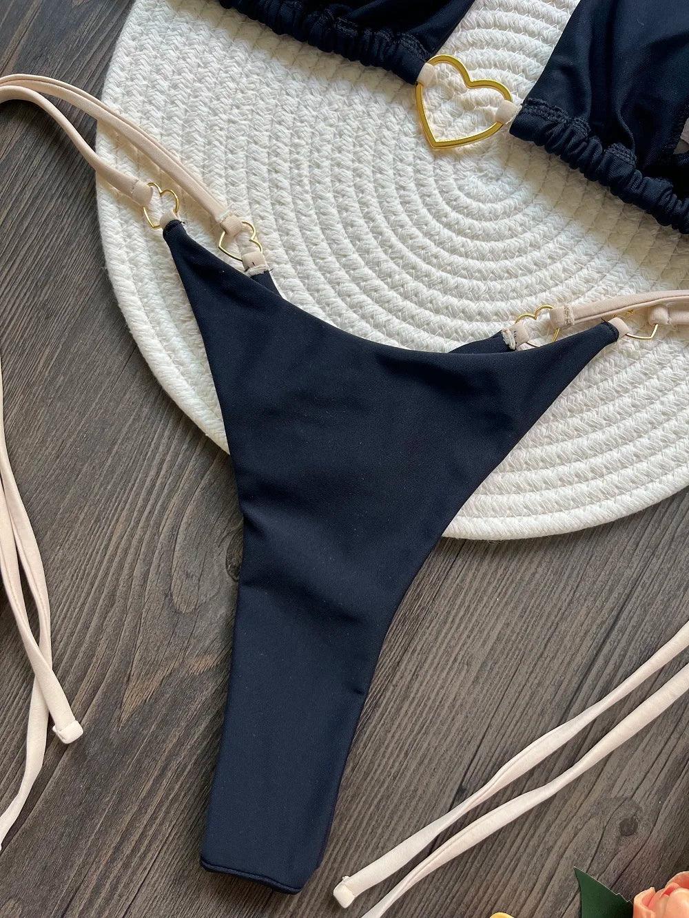 Blazin Brazilian Thong Swimwear Luxlife Brands