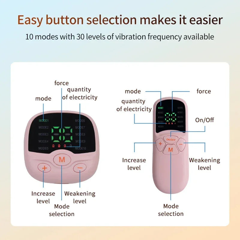 Electric EMS Hip Trainer Buttock Muscle Stimulator With Remote Control 10 Modes 30 Training Levels Fitness Massager Slimming Luxlife Brands