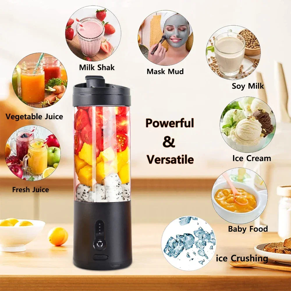PulseMate Mini Portable Blender USB Charging