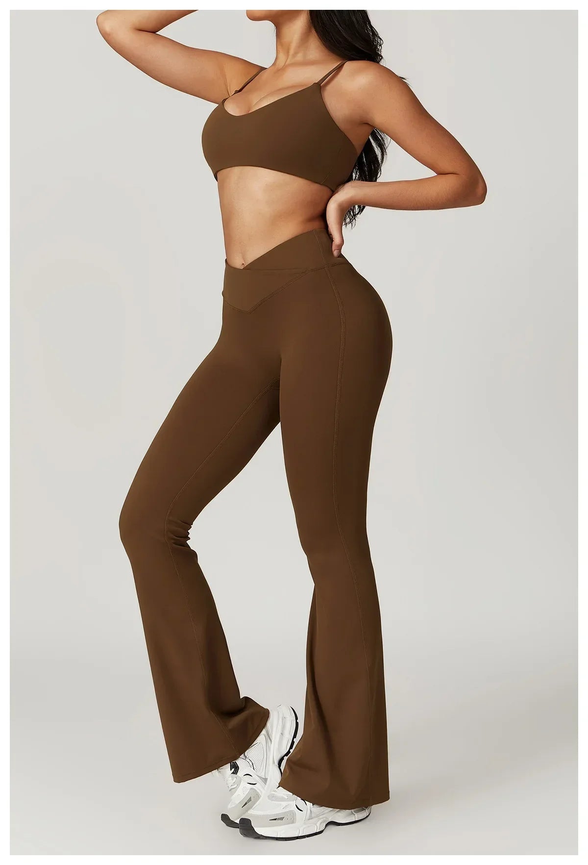 Lucid High Waist Flare Leg Yoga Set Luxlife Brands