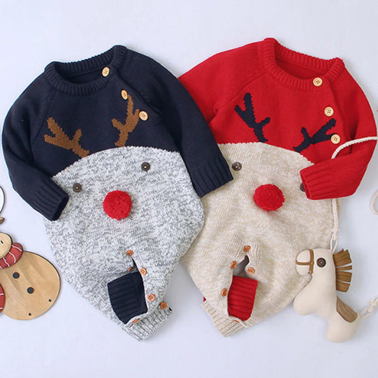 Kids Ugly Baby Christmas Sweater Family Matching Outfits For Holiday Party Knitted Pullover Fall Toddler Girl Boy Winter Clothes LUXLIFE BRANDS