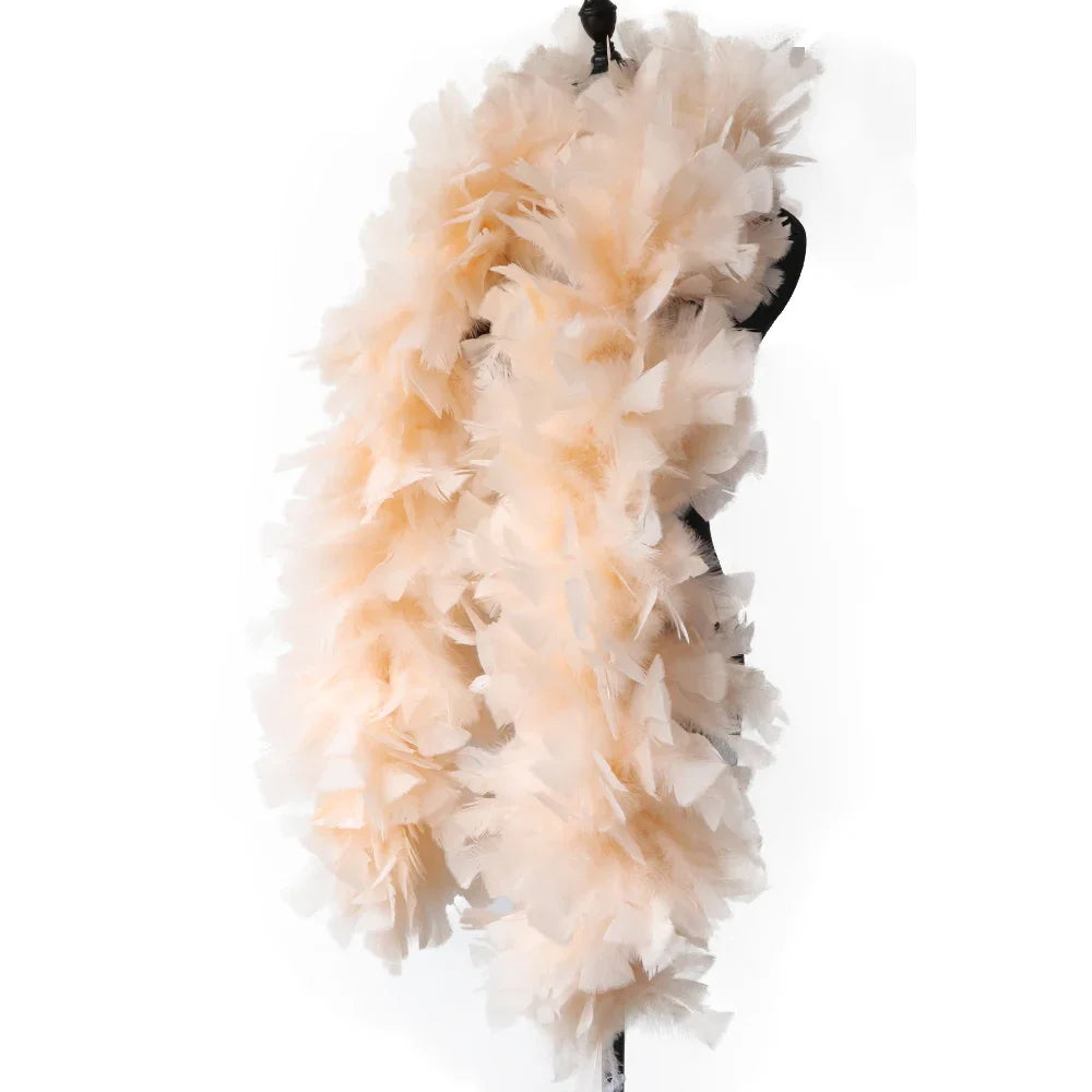Fluffy Turkey Feather Performance Boa (2 Meters)
