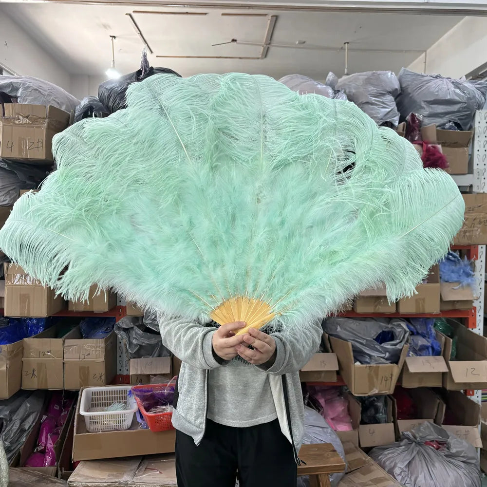130CM Ostrich Feather Fans