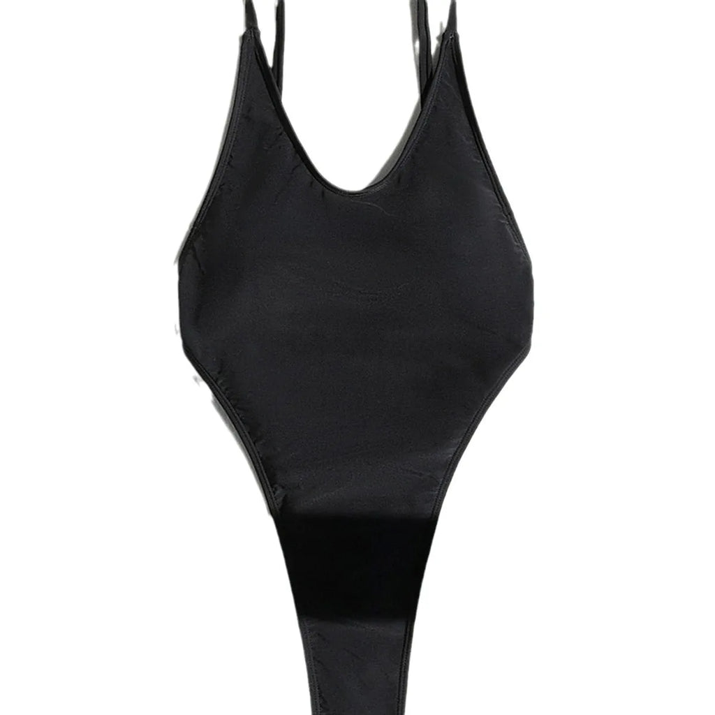 Hot-selling backless one-piece swimsuit sexy and thin swimsuit women's bikini beachwear 2025 new