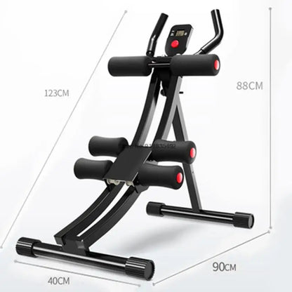 Beautiful waist machine abdomen abdomen machine fitness equipment home female abdomen machine male folding roller coaster