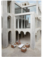 Outdoor stainless steel sofa rattan courtyard villa rain and sun coffee table combination Luxlife Brands