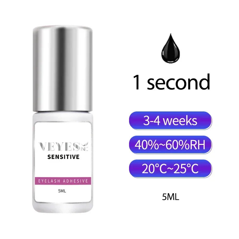 Veyes Inc Eyelash Extensions Glue 5 Days Free Shipping from US Veyelash 7 Weeks Retention Volume Lash Adhesive Makeup Tools Luxlife Brands