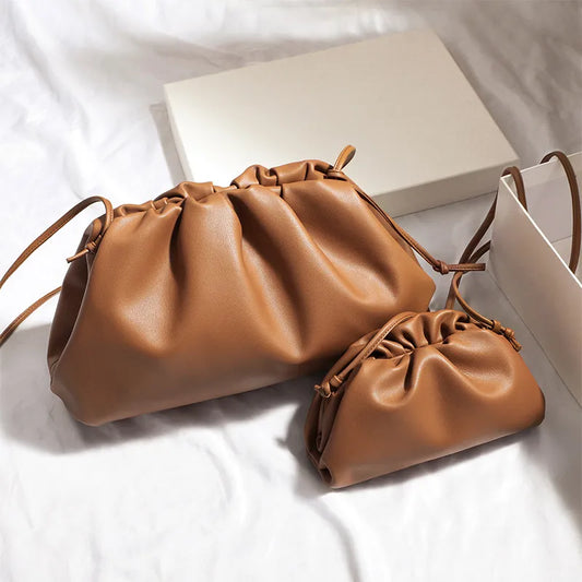 Designer Faux Leather Small Crossbody Bag