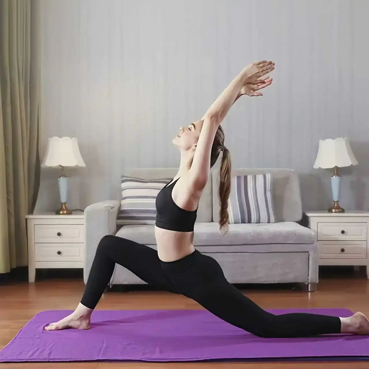 YogaLux Ultra-Fine Fiber Fitness Mat