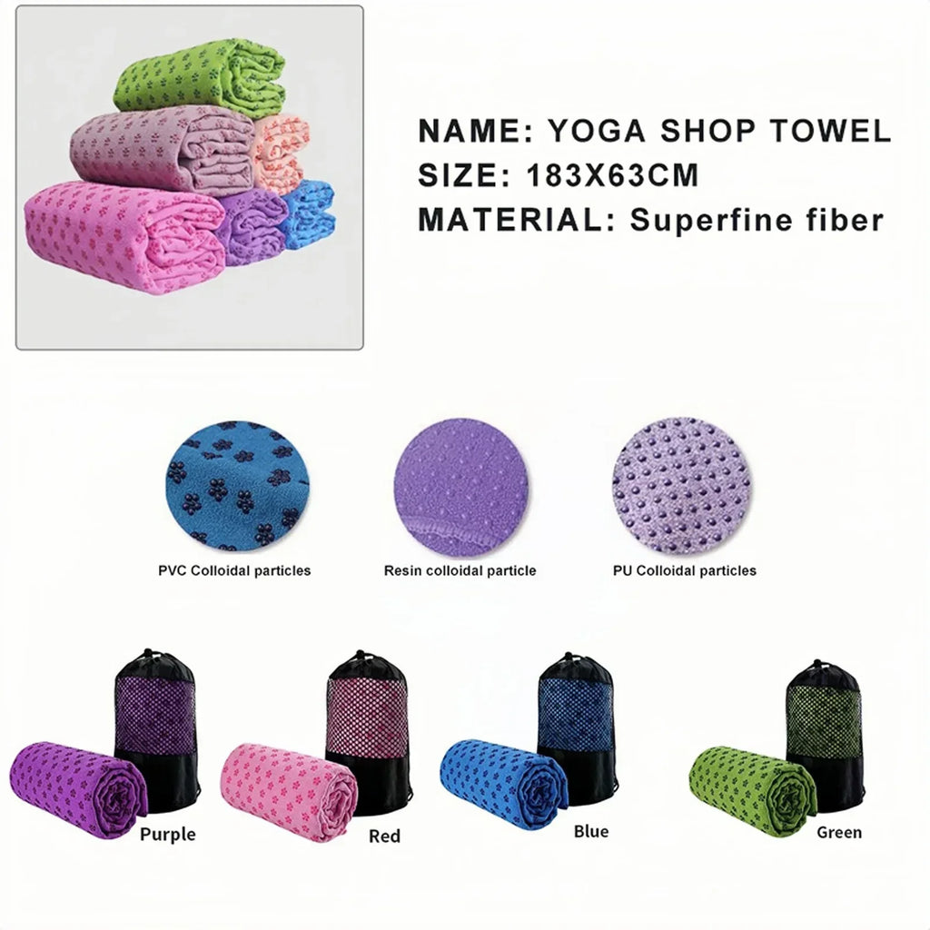 YogaLux Ultra-Fine Fiber Fitness Mat